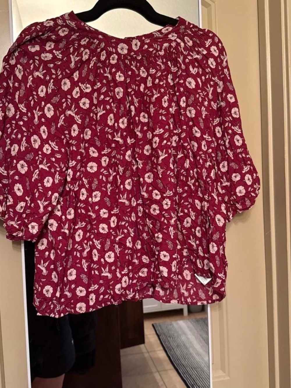 Floral Boho Blouse